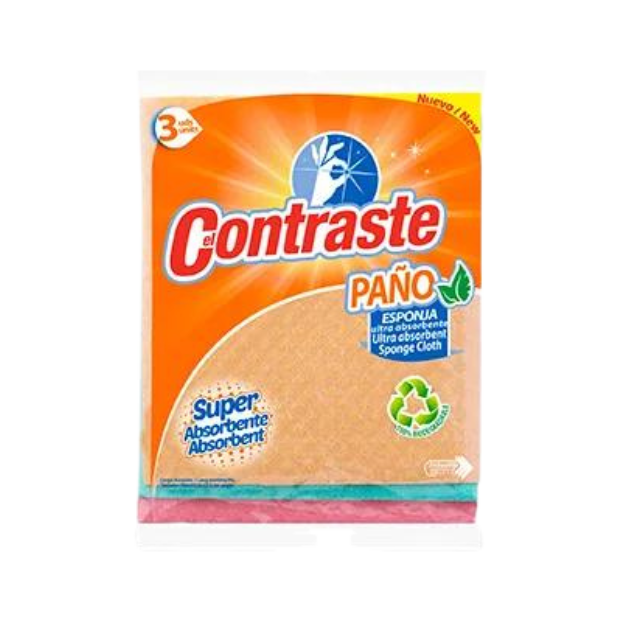 CONTRASTE PAÑO ABSORBENTE ANTIBACTERIAL 1UND /36