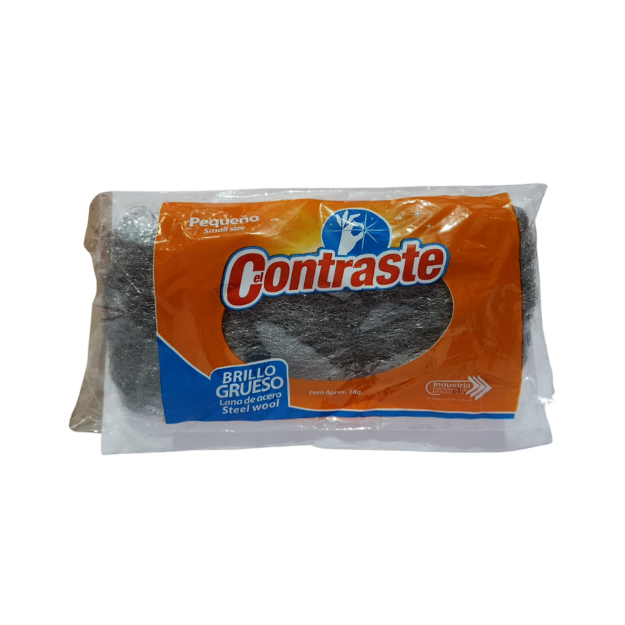 CONTRASTE BRILLO PEQUEÑO EN BOLSA GRUESO 1X25X25