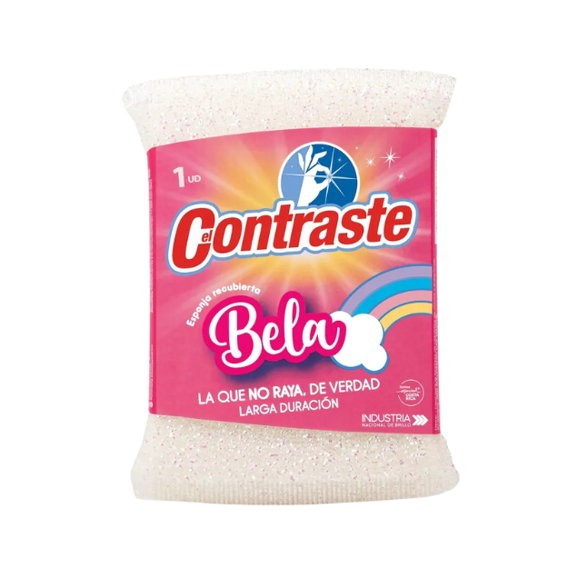 CONTRASTE ESPONJA RECUBIERTA BELA 1X56