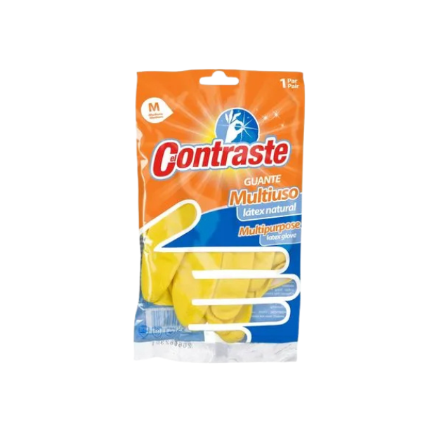 CONTRASTE GUANTE MULTIUSO MEDIANO 1X36