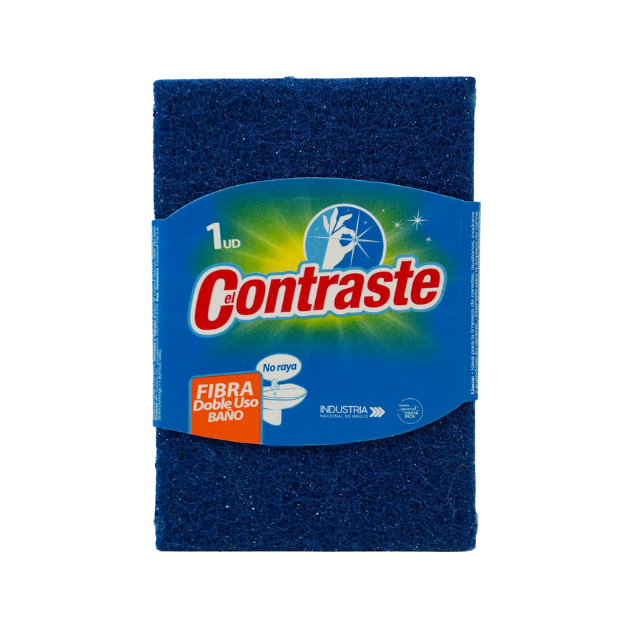 CONTRASTE ESPONJA DOBLE USO PARA BAÑOS 1X120