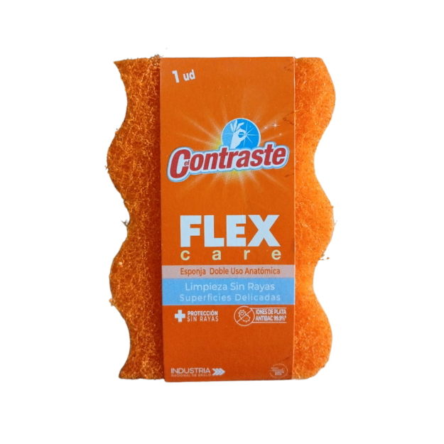 CONTRASTE DOBLE USO ANATOMICA FLEX NARANJA /60