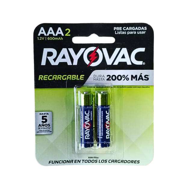 ROV PILA RECARG HYBR 2AAA /24