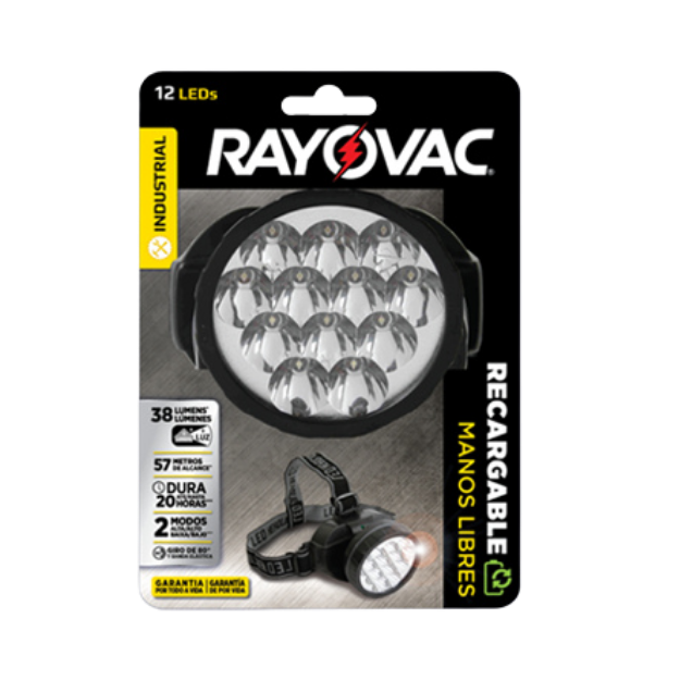 ROV LINTERNA RECARGABLE MANOS LIBRES /4 (0320)