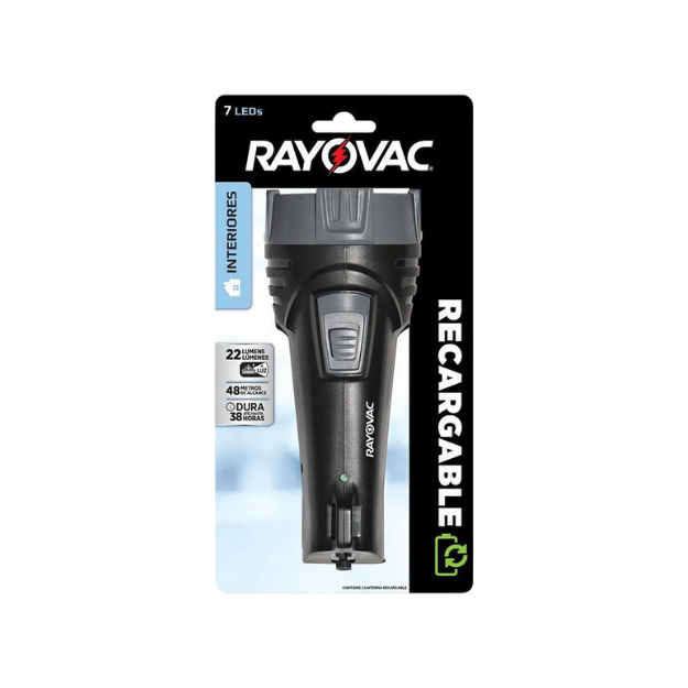 ROV RECARGABLE 7 LEDS /12 (0160)