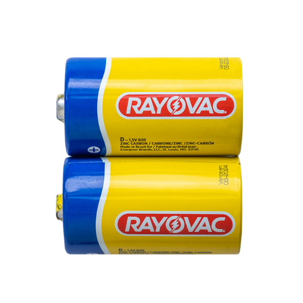 ROV BATERIA ZC TIPO D 1.5 BLISTER DE 2 /24