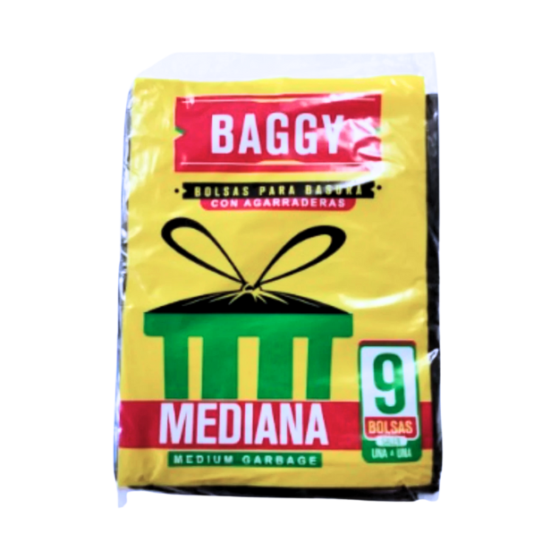 BAGGY BOLSAS PARA BASURA MEDIANAS 9U /50