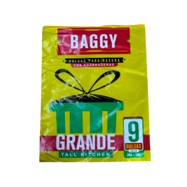 BAGGY BOLSAS PARA BASURA GRANDES 9U /50