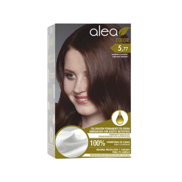 ALEA CREMA COLORANTE MARRON CASTANO #5.77