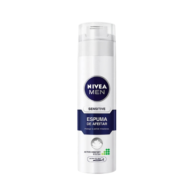 NIVEA ESPUMA DE AFEITAR SENSITIVA 200ML /12