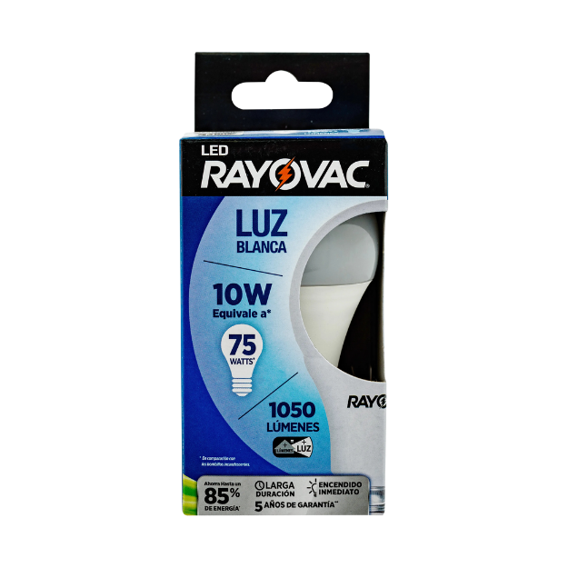 ROV BOMBILLO LED LUZ BLANCA 10W /6